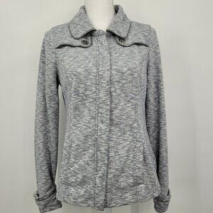 G by Guess Heather Gray Knit Jacket